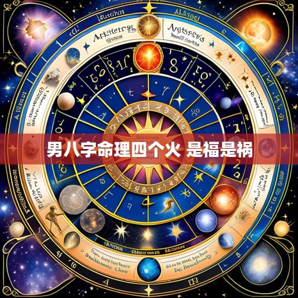 男八字命理四个火 是福是祸