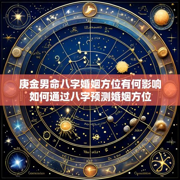 庚金男命八字婚姻方位有何影响如何通过八字预测婚姻方位