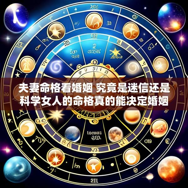夫妻命格看婚姻 究竟是迷信还是科学女人的命格真的能决定婚姻吗