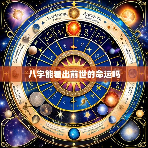 八字能看出前世的命运吗