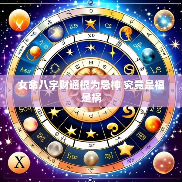 女命八字财通根为忌神 究竟是福是祸
