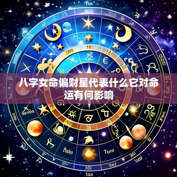八字女命偏财星代表什么它对命运有何影响
