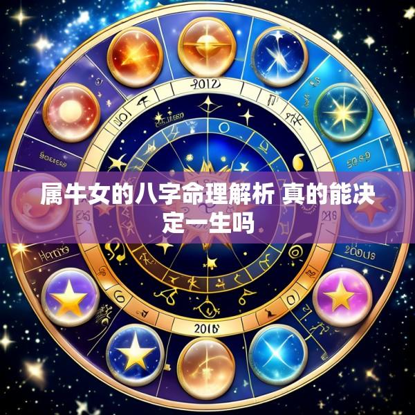 属牛女的八字命理解析 真的能决定一生吗