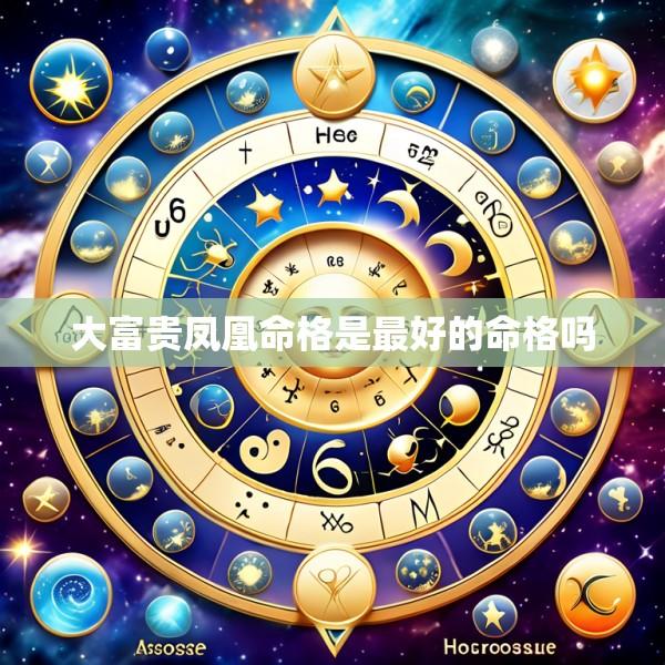 大富贵凤凰命格是最好的命格吗