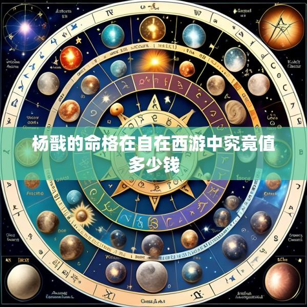 杨戬的命格在自在西游中究竟值多少钱