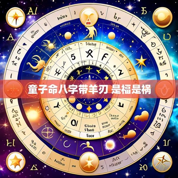 童子命八字带羊刃 是福是祸