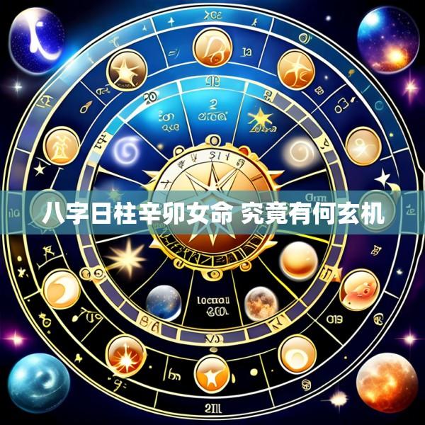 八字日柱辛卯女命 究竟有何玄机