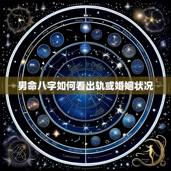 男命八字如何看出轨或婚姻状况