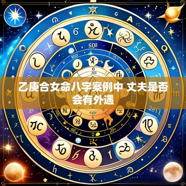乙庚合女命八字案例中 丈夫是否会有外遇