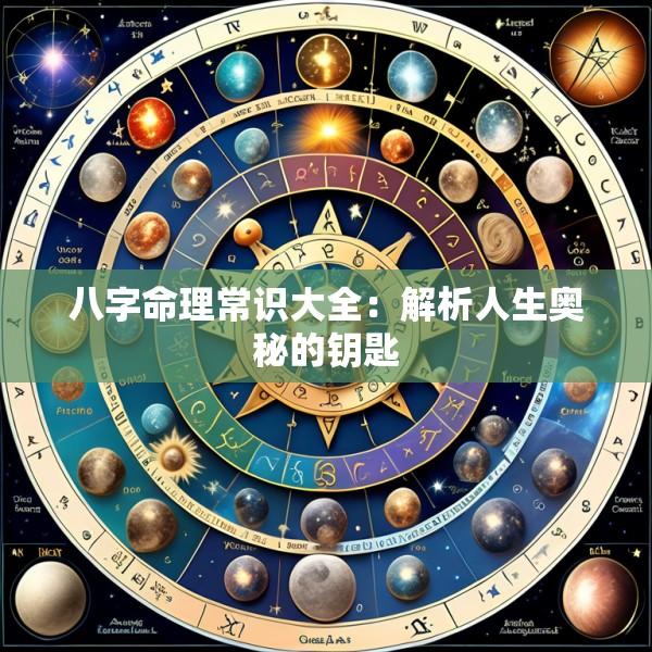 八字命理常识大全：解析人生奥秘的钥匙