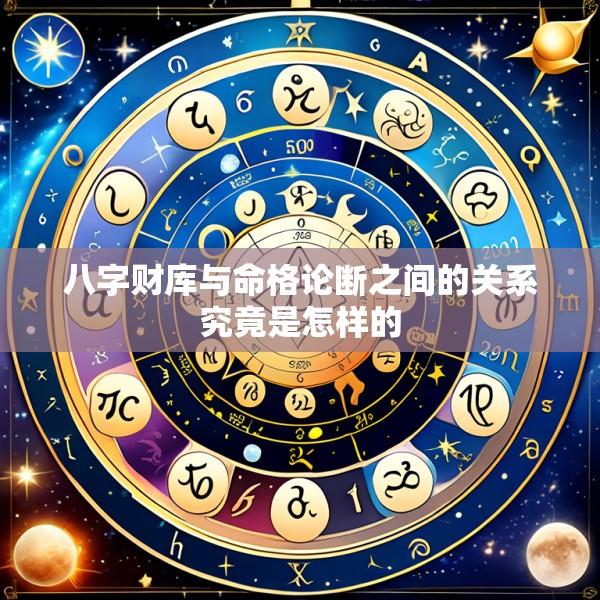 八字财库与命格论断之间的关系究竟是怎样的