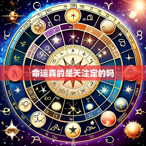 命运真的是天注定的吗