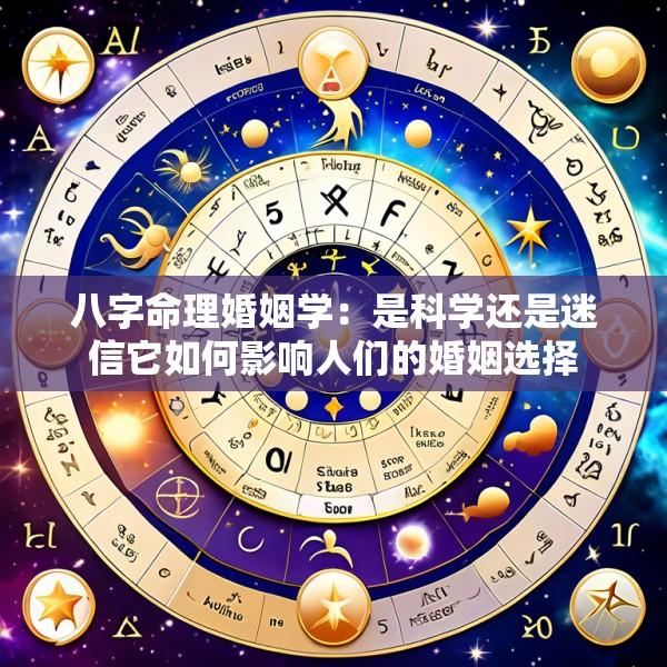 八字命理婚姻学：是科学还是迷信它如何影响人们的婚姻选择