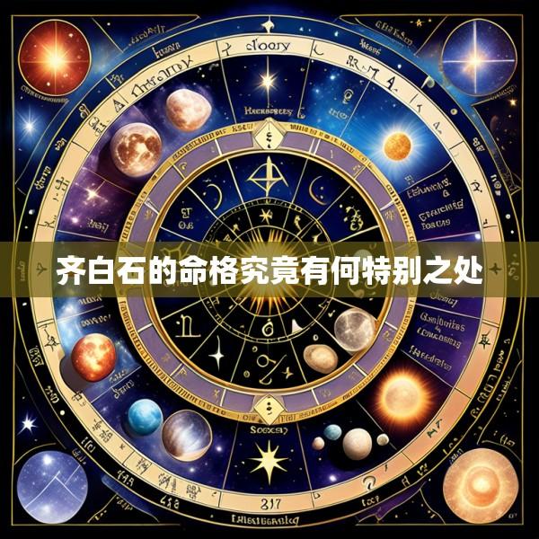 齐白石的命格究竟有何特别之处