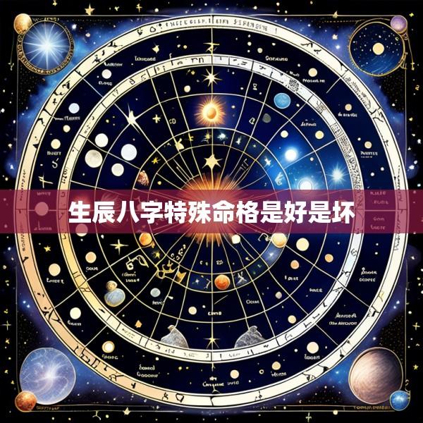 生辰八字特殊命格是好是坏