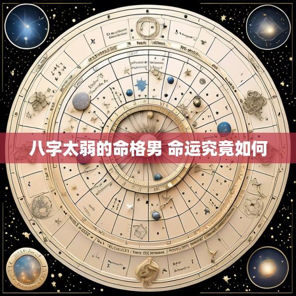 八字太弱的命格男 命运究竟如何