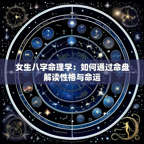 女生八字命理学：如何通过命盘解读性格与命运