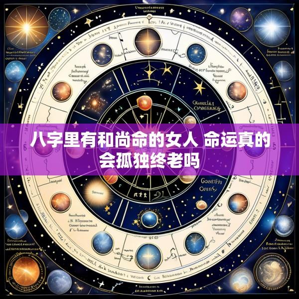 八字里有和尚命的女人 命运真的会孤独终老吗