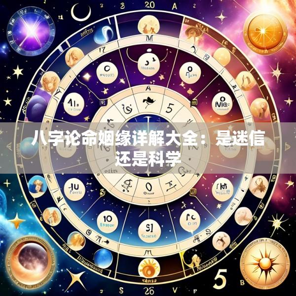 八字论命姻缘详解大全：是迷信还是科学