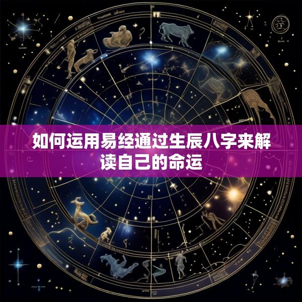 如何运用易经通过生辰八字来解读自己的命运