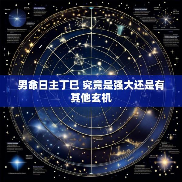 男命日主丁巳 究竟是强大还是有其他玄机