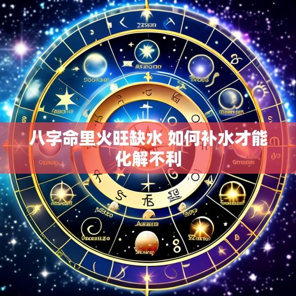 八字命里火旺缺水 如何补水才能化解不利