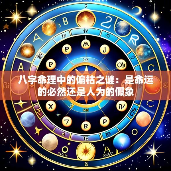 八字命理中的偏枯之谜：是命运的必然还是人为的假象