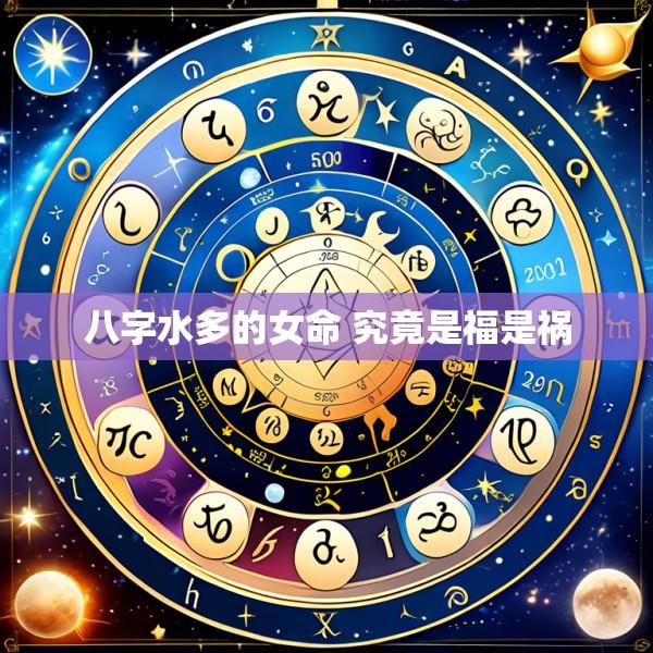 八字水多的女命 究竟是福是祸