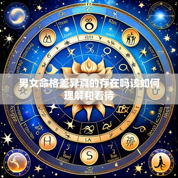 男女命格差异真的存在吗该如何理解和看待