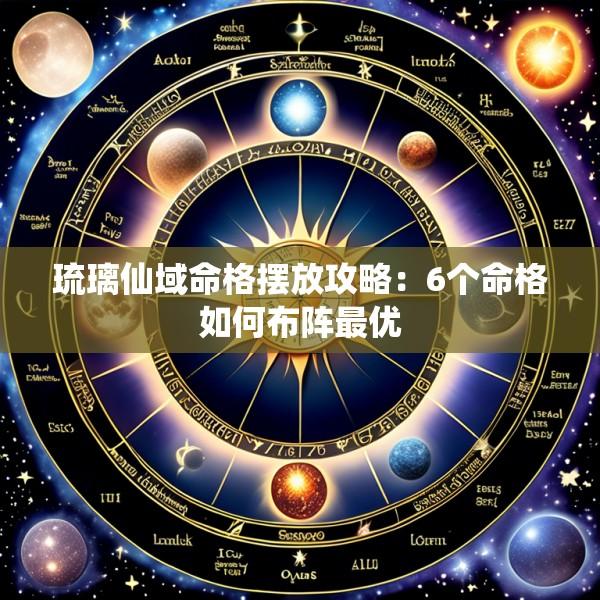 琉璃仙域命格摆放攻略：6个命格如何布阵最优
