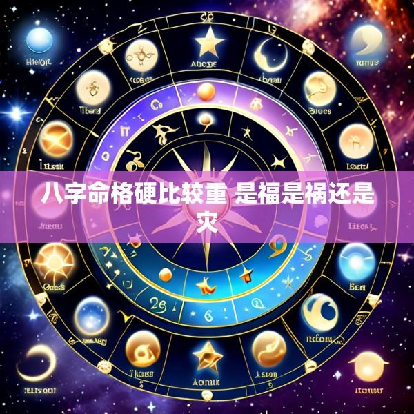 八字命格硬比较重 是福是祸还是灾