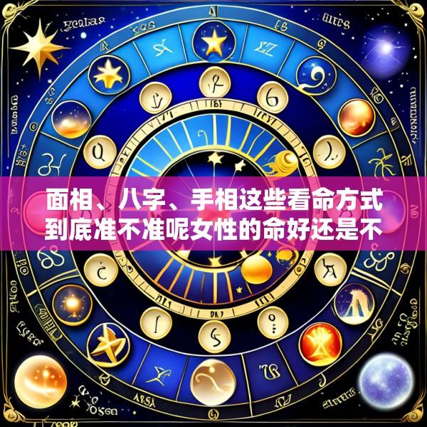 面相、八字、手相这些看命方式到底准不准呢女性的命好还是不好呢