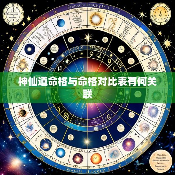 神仙道命格与命格对比表有何关联
