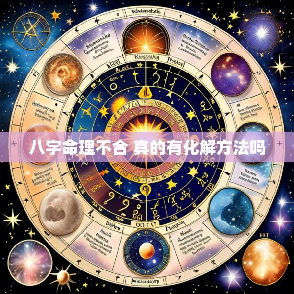 八字命理不合 真的有化解方法吗