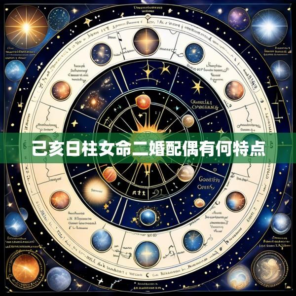 己亥日柱女命二婚配偶有何特点