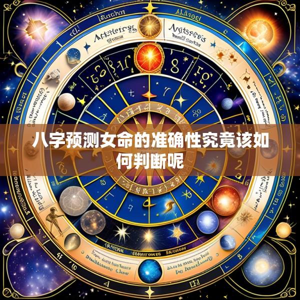 八字预测女命的准确性究竟该如何判断呢
