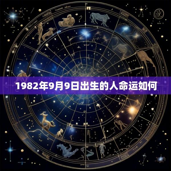 1982年9月9日出生的人命运如何