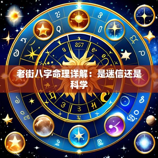 老街八字命理详解：是迷信还是科学