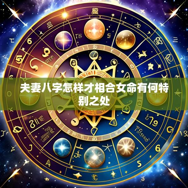夫妻八字怎样才相合女命有何特别之处