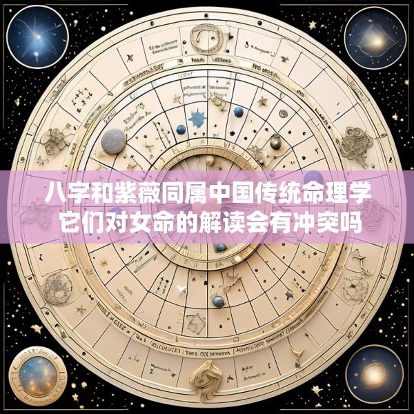 八字和紫薇同属中国传统命理学 它们对女命的解读会有冲突吗