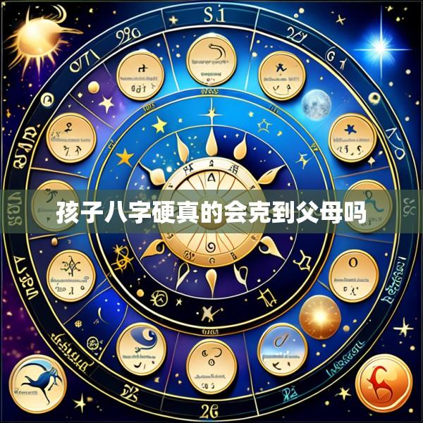 孩子八字硬真的会克到父母吗