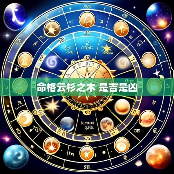 命格云杉之木 是吉是凶