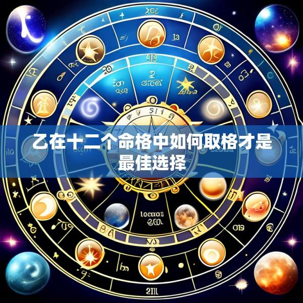 乙在十二个命格中如何取格才是最佳选择