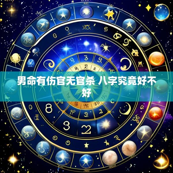 男命有伤官无官杀 八字究竟好不好