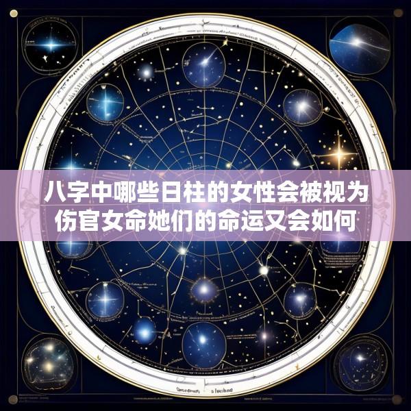 八字中哪些日柱的女性会被视为伤官女命她们的命运又会如何