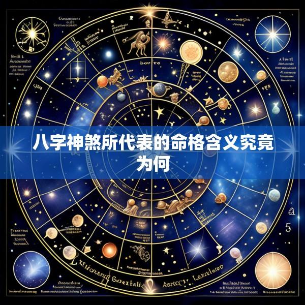 八字神煞所代表的命格含义究竟为何