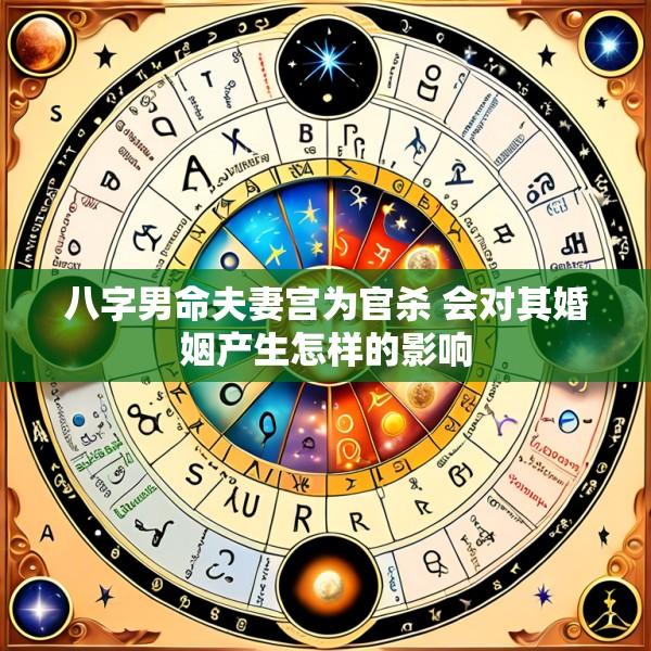 八字男命夫妻宫为官杀 会对其婚姻产生怎样的影响