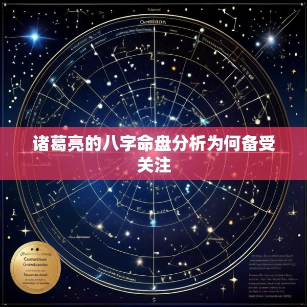 诸葛亮的八字命盘分析为何备受关注