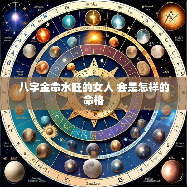 八字金命水旺的女人 会是怎样的命格