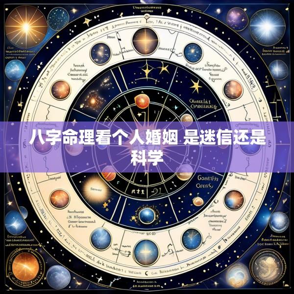 八字命理看个人婚姻 是迷信还是科学